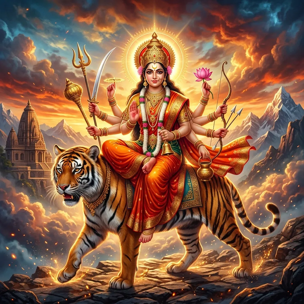 Goddess Chandraghanta